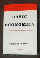 Basic Economics – Thomas Sowell – 2015 Fifth Edition – hc with dj – very good