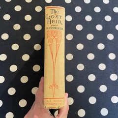 The Lost Heir by Mrs. E.D.E.N. Southworth Antique A.L. Burt Company Hardcover