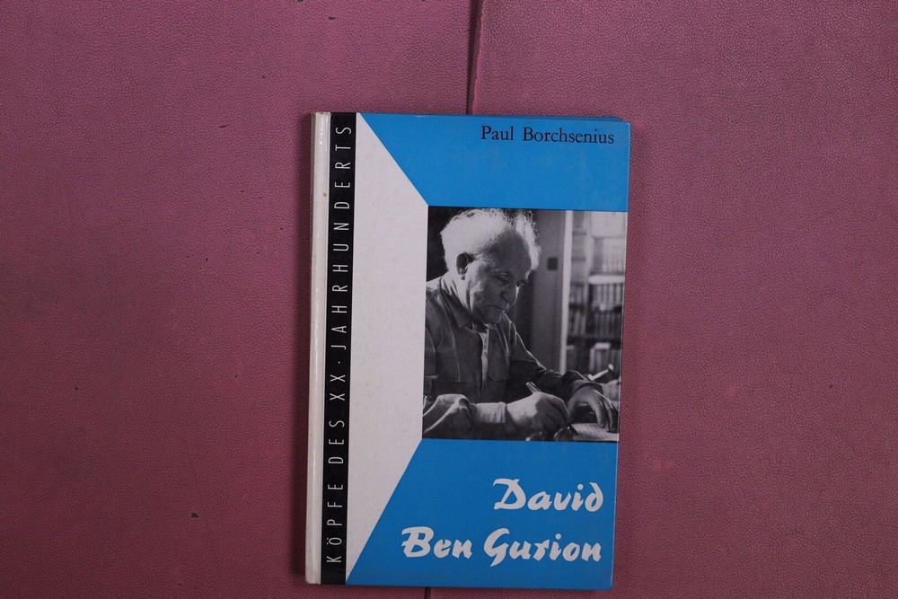 404869 Paul Borchsenius DAVID BEN GURION Colloquium Verlag HC