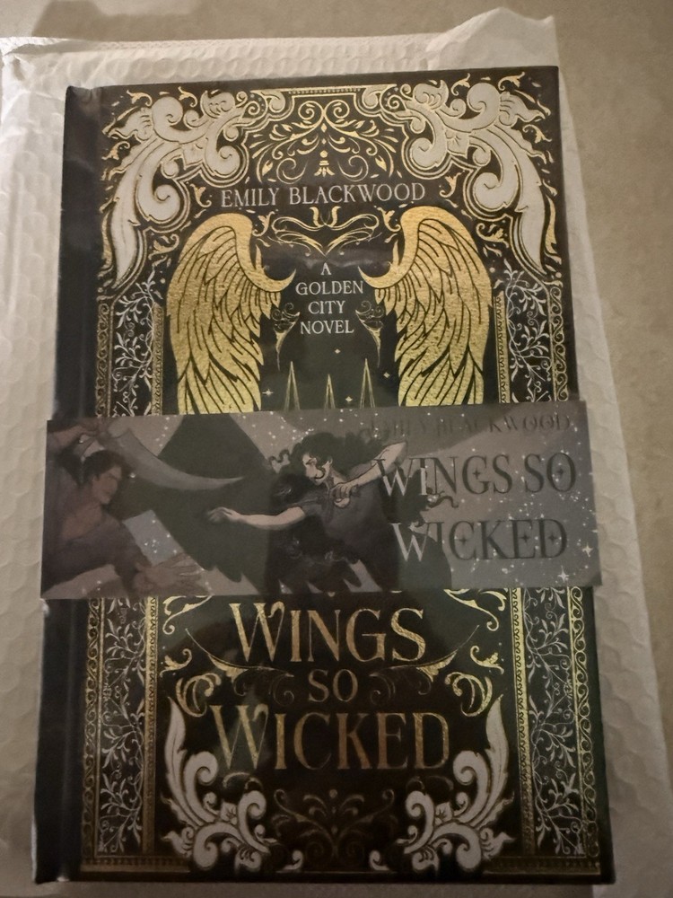 Wings So Wicked Emily Blackwood The Fallen Edition Hardcover A Golden City