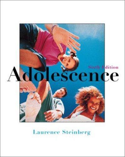 Adolescence by Laurence D. Steinberg (2001, Hardcover)