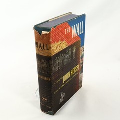 The Wall John Hersey 1950 9th Printing Historical Fiction Alfred A. Knopf