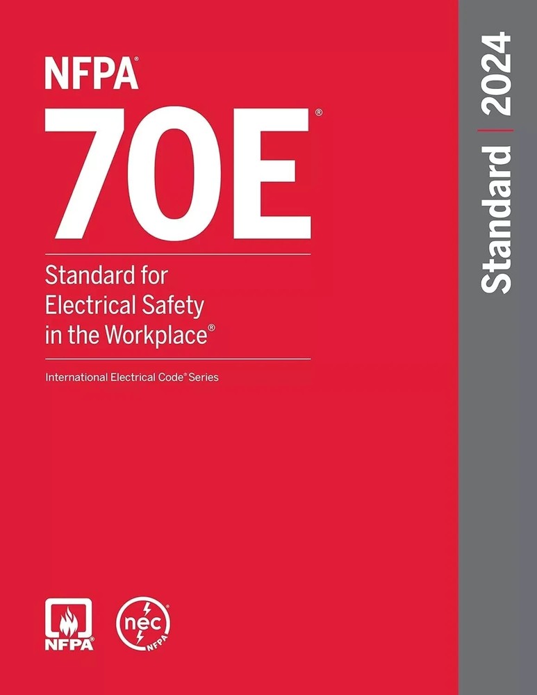 NFPA 70E Standard For Electrical Safety In The Workplace 2024 paperback US ST.