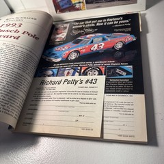 1994 NASCAR Winston Cup Yearbook Dust Cover Dale Earnhardt & preview/press guide