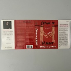 Flat signed 1st/Later Prt 2021 HC Crying in H Mart: A Memoir by Michelle Zauner