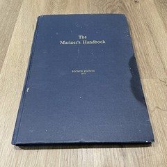 The Mariner’s Handbook Fourth Edition 1973 Hardcover Book w Signature 139 Pages
