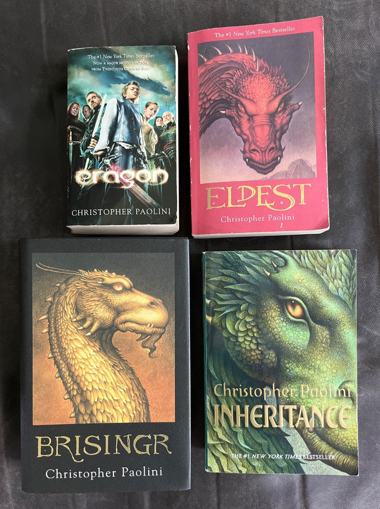 Christopher Paolini Inheritance Cycle – 4 Books Collection Hardcover & Paperback