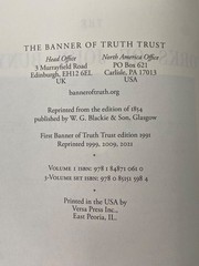 The Works of John Bunyan 3 Volume SET ~ Banner Truth 1991 Edition 2021 Printing