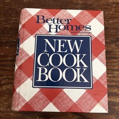 Better Homes and Gardens New Cook Book (1989) 5-Ring Binder Hardcover
