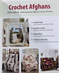Herrschners Crochet Afghans Pattern Book Bundle Set of 4 Craft Hobby Book Lot
