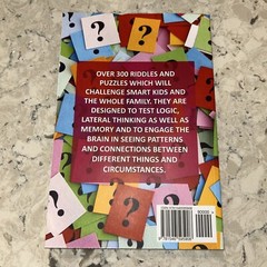 Books for Smart Kids Ser.: Difficult Riddles for Smart Kids : 300 Difficult…