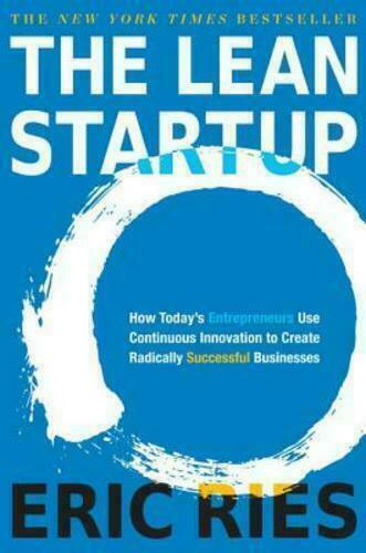 The Lean Startup by Eric Ries (2011,Board Book) Hard Cover
