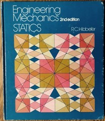 Vintage Engineering Mechanics Statics 2nd Ed R.C.HIBBELER HC