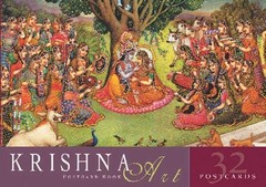 B.G. Sharma Krishna Art Postcard Book (Paperback)