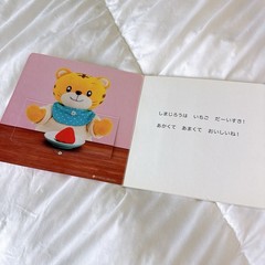 Shimajiro Ehon Picture Book 0-1 Years Old Kodomo Challenge Putit First