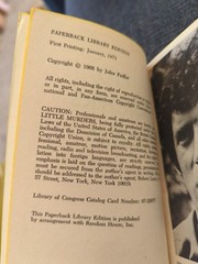 Little Murders – Jules Feiffer – 1971 Paperback Film Tie-In