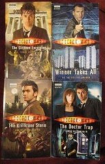 4 DOCTOR WHO EBURY Publishing titles – Paperback 1sts (3)