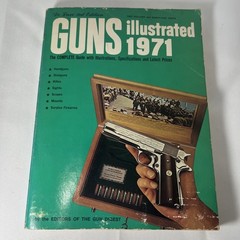 Guns Illustrated 1971 Firearms Reference Book Guns Shotguns Rifles Ammo 3 Edtn