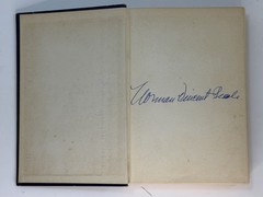 SIGNED! The Power of Positive Thinking • Peale 1953 7th Printing HC ✨ classic