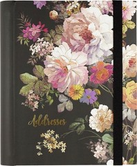 Midnight Floral Large Address Book (Address Book)