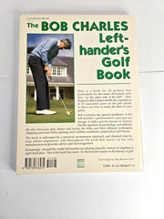 Vintage Bob Charles Left-Hander’s Golf Book Prentice Hall Press 1985