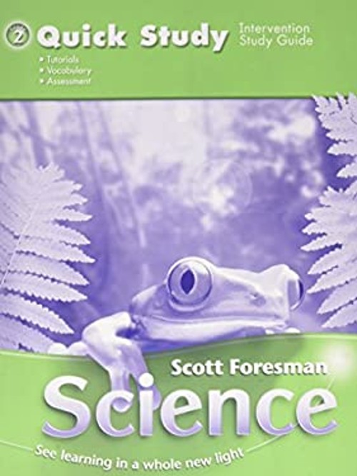 Scott Foresman Science 2006 Quick Study Grade 2 Paperback Scott F