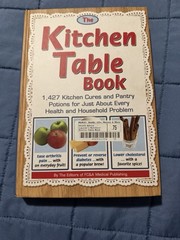 The Kitchen Table Book – Hardcover – VERY GOOD