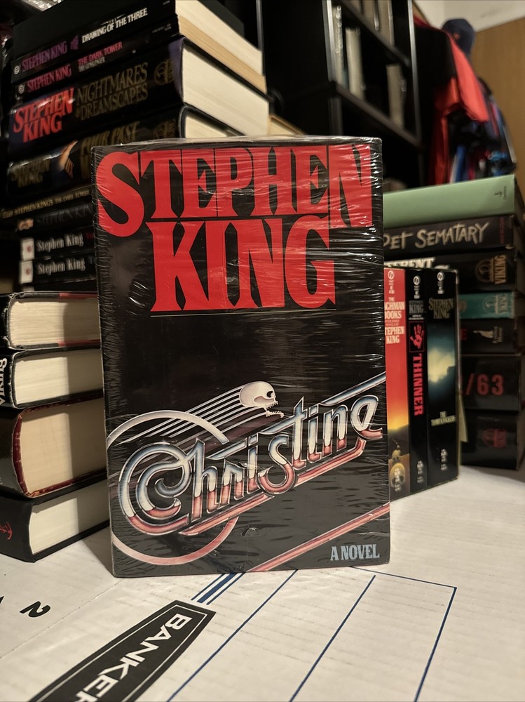 Stephen King Christine 1983 Factory Sealed Viking Hardcover Horror Novel
