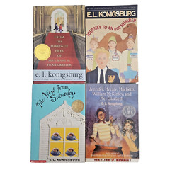 E.L. Konigsburg Lot Mixed-Up Files Newbery Medal View from Saturday Set of 4 PB