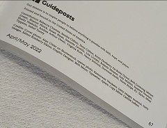Guideposts Strength & Grace Daily Devotions 2022 Apr/May Folded Booklet Stapled