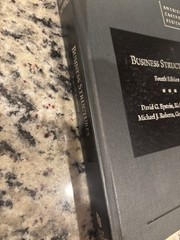 Business Structures by David Epstein 4th Edition 2015 HC EXCELLENT FS