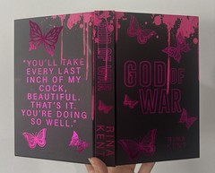 SIGNED Baddies Book Box: God of War Legacy of Gods LOG Rina Kent New