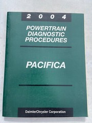 2004 Chrysler Pacifica Shop Repair Service Maintenance Manual 5 Vol Set