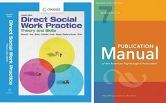 Direct Social Work Practice & Publication Manual 2 Book Combo Set