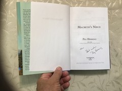 Macbeth’s Niece by Peg Herring Signed Hardcover 2008