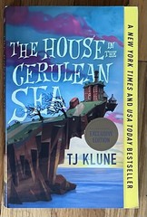 SIGNED TJ Klune The House in the Cerulean Sea B&N Exclusive PB Sprayed Edges