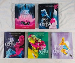LORE OLYMPUS Comic Books Volumes 1 2 3 4 5 Hardcover Rachel Smythe Lot Vol 1-5