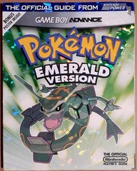 Pokemon Emerald Version Nintendo Power Official Game Strategy Guide NO/Poster