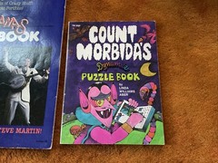 1977 Count Morbida’s Dynamite Puzzle Book & Bananas Yearbook Robin Williams