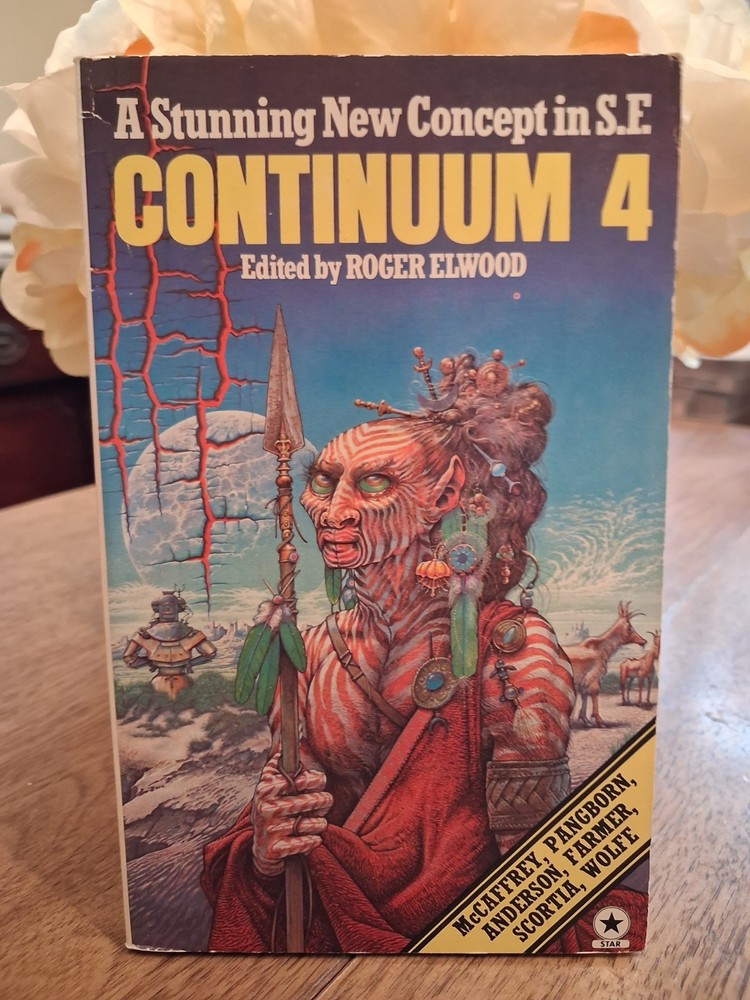 CONTINUUM 4 Edited by Roger Elwood Star Sci-Fi Paperback From 1977 UNREAD COPY