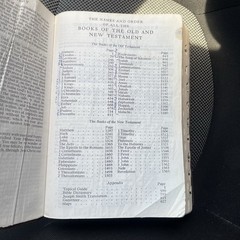 LDS Scripture Set Brown Leather 1982 Employee Gift – Bible Book Of Mormon Tabbed