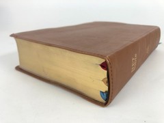 NET Bible Full-Notes Edition Brown Leather Thomas Nelson 2019 *see details*