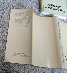 Frank Miller: Cartoons As Commentary 1983, 1st Ed. HC/DJ Des Moines Register