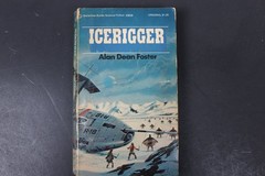 ICERIGGER Alan Dean Foster 1974 Second Printing Science Fiction Ballantine PB SF