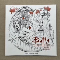 Buffy the Vampire Slayer Big Bads & Monsters Adult Coloring Book (Dark Horse PB)