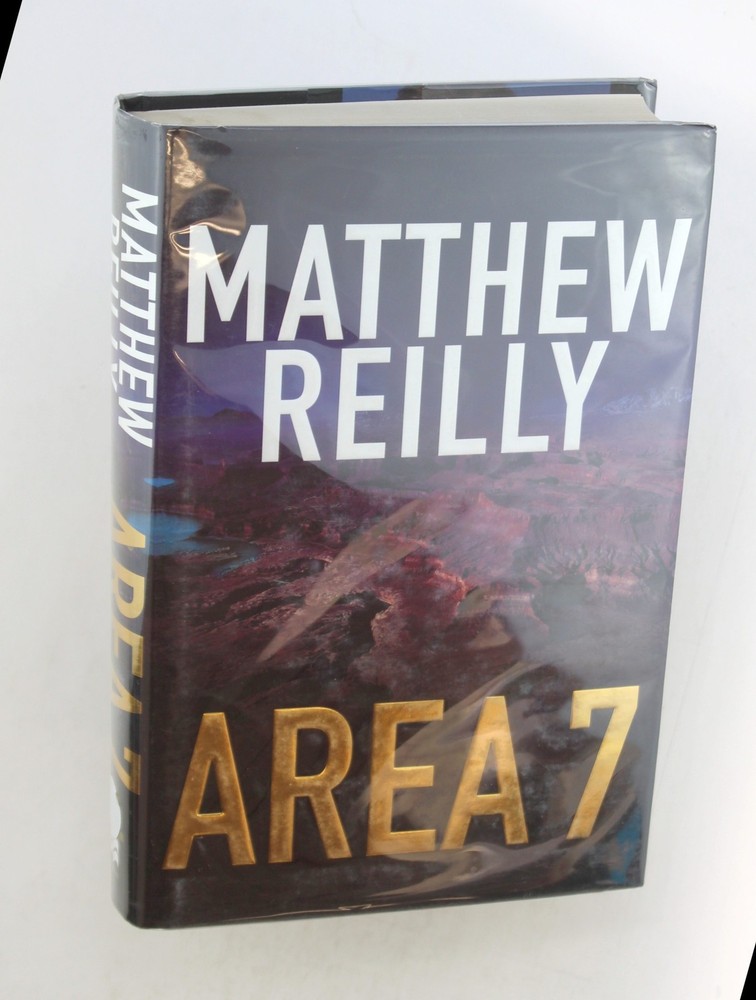 Signed First Edition Matthew Reilly – Area 7 Pan MacMillan hardcover