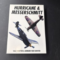 Hurricane & Messerschmitt Illustrated Hardcover Book 1993 WW11 Aircraft