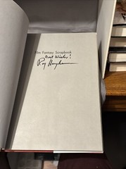 [SIGNED w/ COA] Film Fantasy Scrapbook | Ray Harryhausen (1974) HCDJ *VF – 8.0*