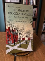 Perry Miller (Ed): The American Transcendentalists Pbk Anchor Edward Gorey