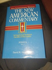 The New American Commentary Joshua Vol. 5 David M Howard Jr. NIV HC Wow Look